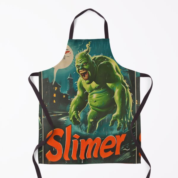 Item preview, Green Grotesque Creature in Retro Poster Style designed and sold by Piotrek0001.