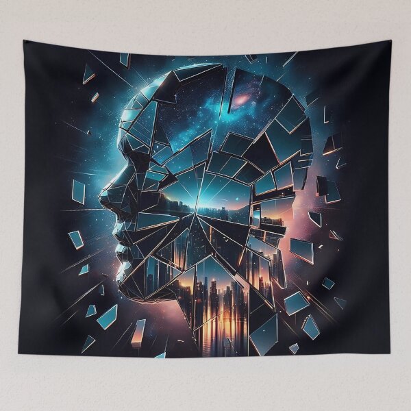 Item preview, Fractured Cosmic Mindscape Art designed and sold by JavisSRDesign.