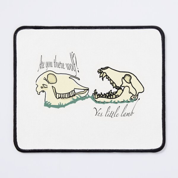 Item preview, Kindred the Lamb and the Wolf designed and sold by StickersManias.