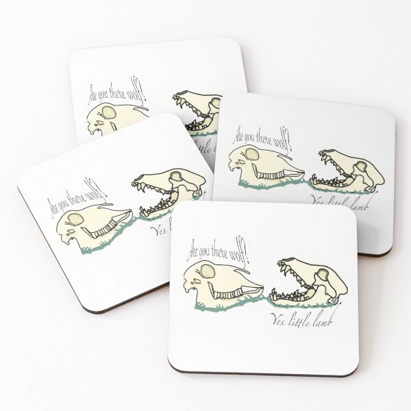 Item preview, Kindred the Lamb and the Wolf designed and sold by StickersManias.