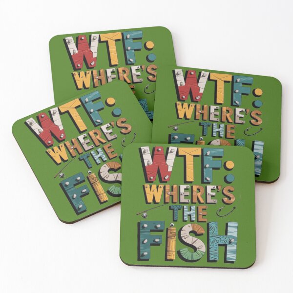 Item preview, WTF: Where's the fish? designed and sold by 123ks.
