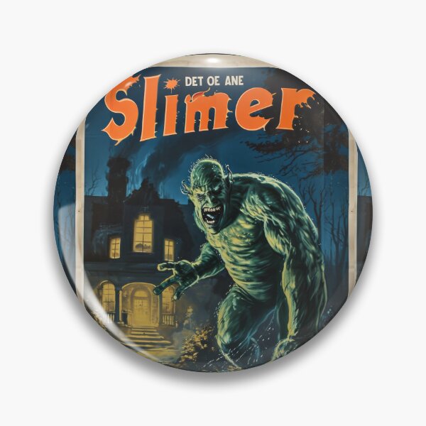 Item preview, Green Grotesque Creature in Retro Poster Style designed and sold by Piotrek0001.