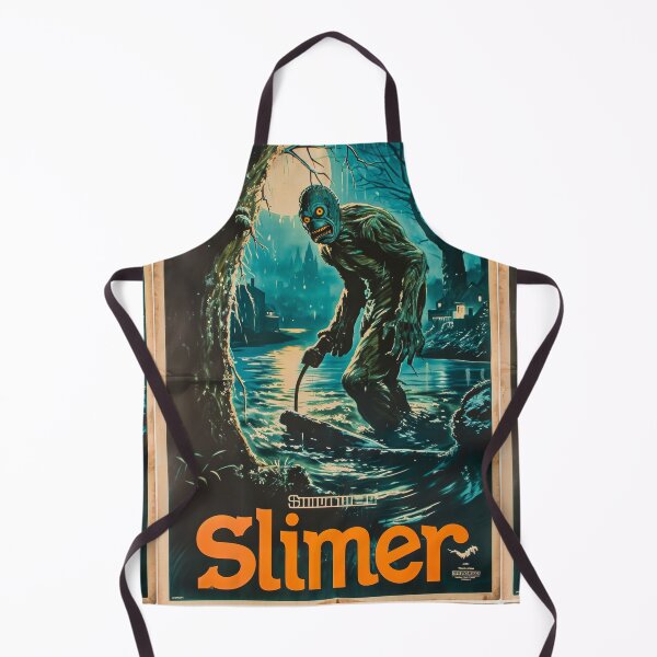 Item preview, Green Grotesque Creature in Retro Poster Style designed and sold by Piotrek0001.