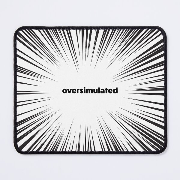 Item preview, Oversimulated - Comic Radial Explosion designed and sold by haArtBook.