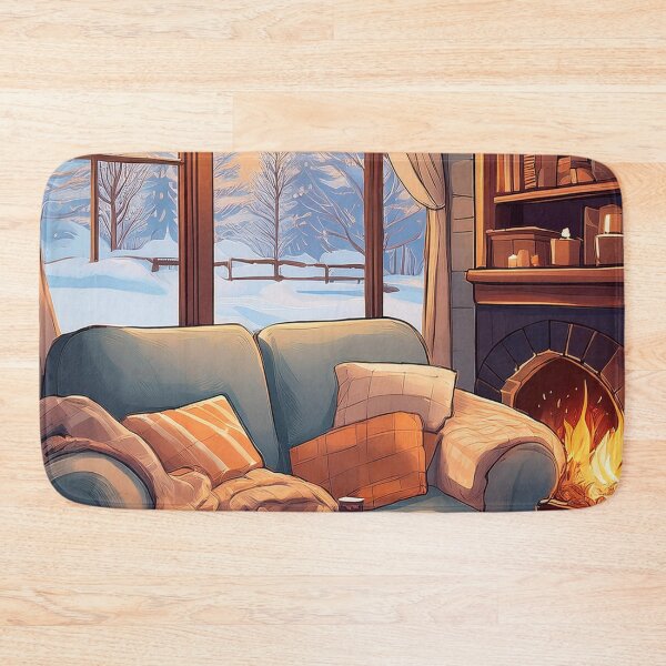 Item preview, Cosy Fireside & Winter Warmth – Hygge Art designed and sold by RaiyaTees.