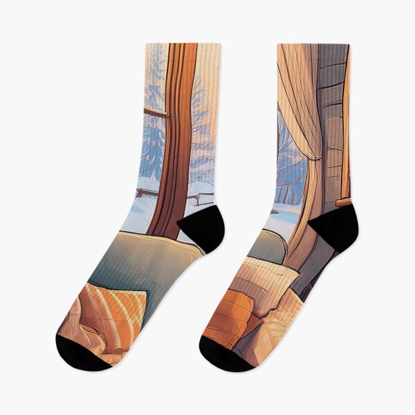 Item preview, Cosy Fireside & Winter Warmth – Hygge Art designed and sold by RaiyaTees.