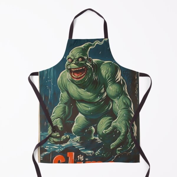 Item preview, Green Grotesque Creature in Retro Poster Style designed and sold by Piotrek0001.