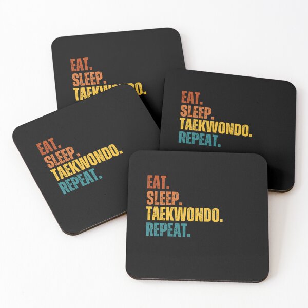 Item preview, Copy of Eat sleep taekwondo repeat -Martial Arts designed and sold by belladesign7.