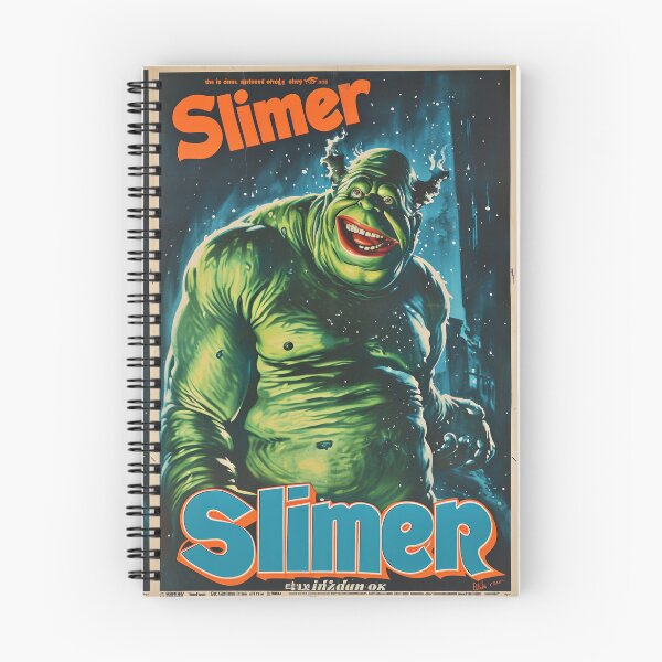 Item preview, Green Grotesque Creature in Retro Poster Style designed and sold by Piotrek0001.