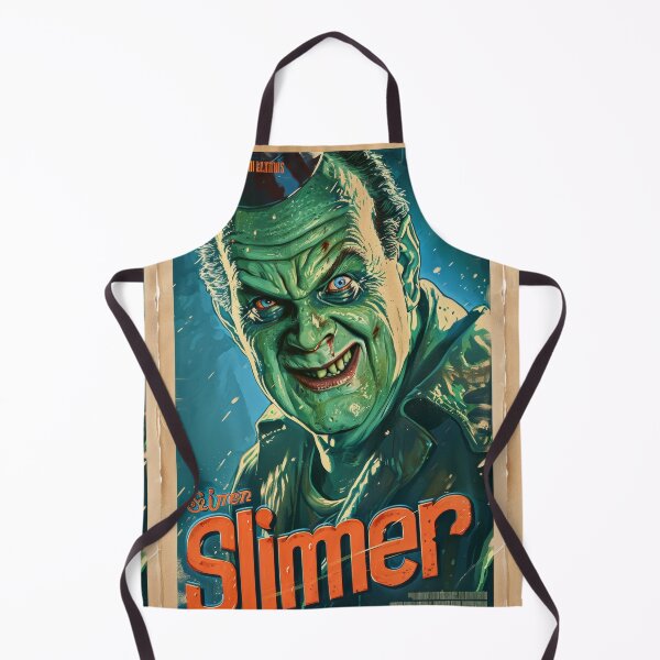 Item preview, Green Grotesque Creature in Retro Poster Style designed and sold by Piotrek0001.