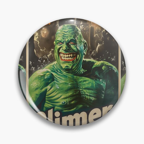 Item preview, Green Grotesque Creature in Retro Poster Style designed and sold by Piotrek0001.