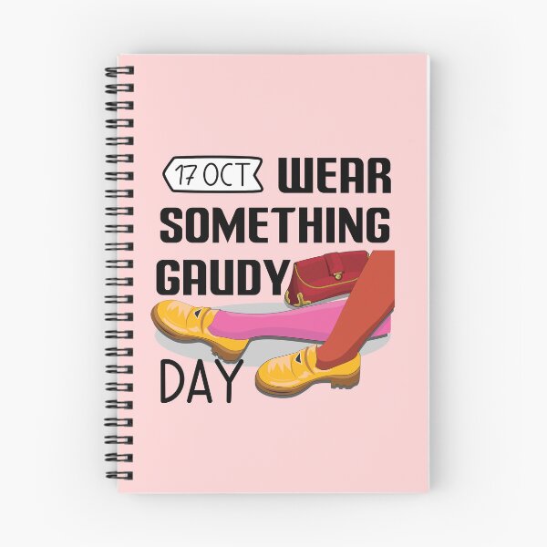 Item preview, 17 October Wear Something Gaudy Day - Wacky Holidays designed and sold by ChemicalXShop.