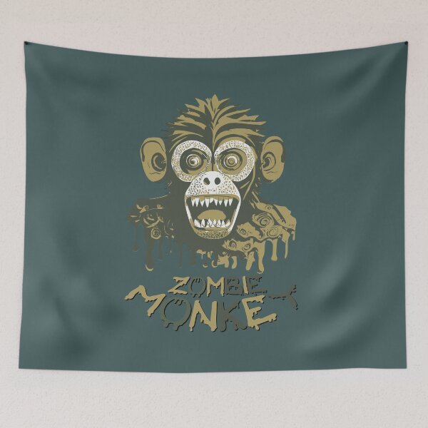 Item preview, Copy of Devilish and cruel zombie monkey designed and sold by Boogeyman Bill.