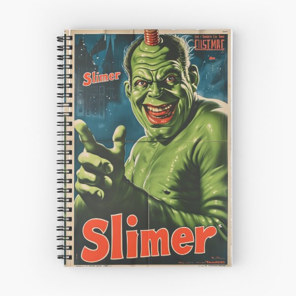 Item preview, Green Grotesque Creature in Retro Poster Style designed and sold by Piotrek0001.