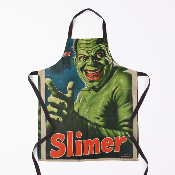 Item preview, Green Grotesque Creature in Retro Poster Style designed and sold by Piotrek0001.