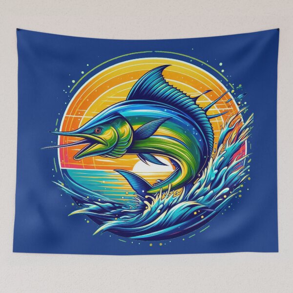 Item preview, Catch the Adventure: The Vibrant Mahi-Mahi designed and sold by communedesigns.