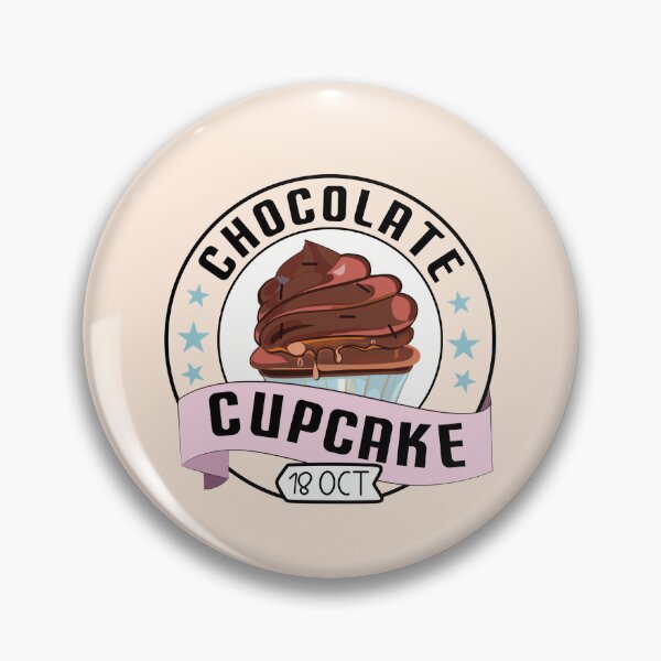 Item preview, 18 October Chocolate Cupcake Day - Wacky Holidays designed and sold by ChemicalXShop.
