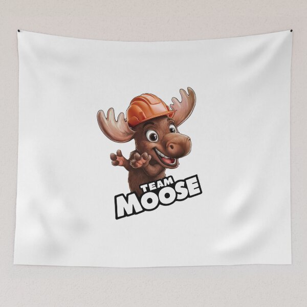 Item preview, Team Moose - Cute and funny animals theme designed and sold by lavka-xd.