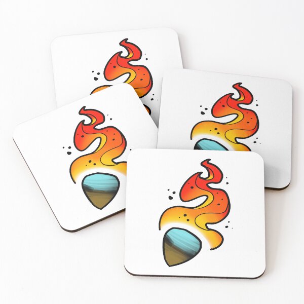 Item preview, Guitar Pick On Fire designed and sold by otofnovr.