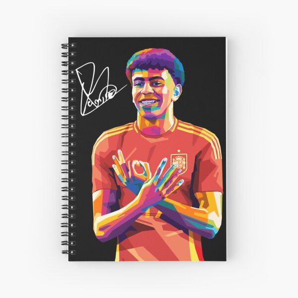 Vista previa del artículo con la obra «Lamine Yamal Wpap Arte Pop», diseñado y vendido por SiksisArt.