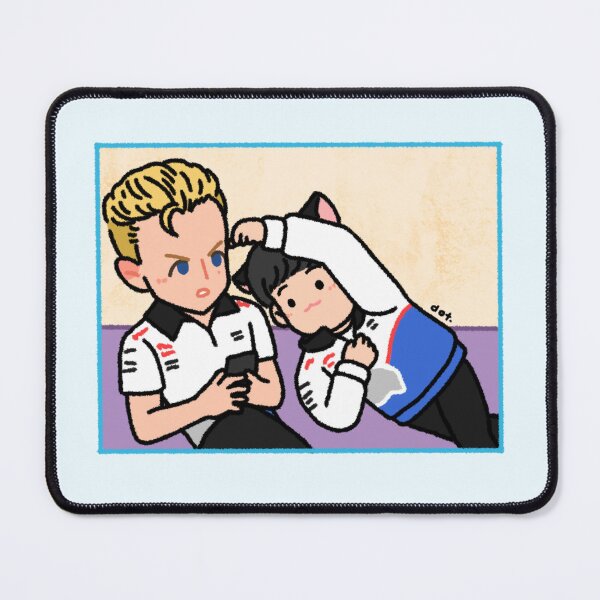 Item preview, Yuki Tsunoda & Liam Lawson designed and sold by ourhappyface.