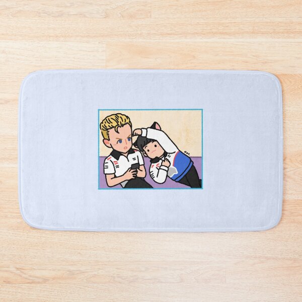 Item preview, Yuki Tsunoda & Liam Lawson designed and sold by ourhappyface.