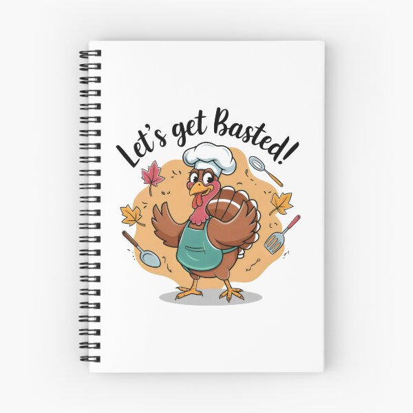 Item preview, Let's Get Basted: Funny Turkey Chef Thanksgiving Shirt designed and sold by ashdenent.