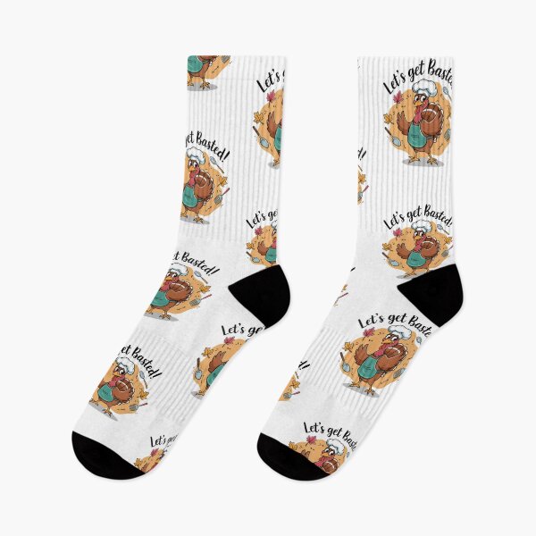 Item preview, Let's Get Basted: Funny Turkey Chef Thanksgiving Shirt designed and sold by ashdenent.