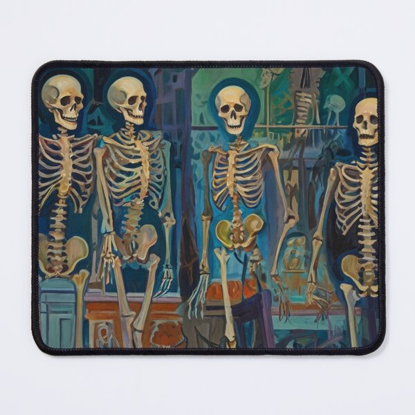 Item preview, Day of the Dead expressionist art painting designed and sold by Vintage Designs +.