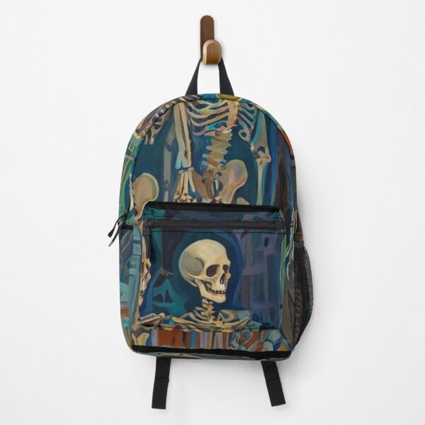 Item preview, Day of the Dead expressionist art painting designed and sold by Vintage Designs +.