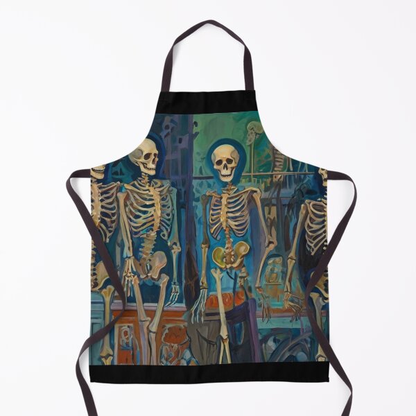 Item preview, Day of the Dead expressionist art painting designed and sold by Vintage Designs +.