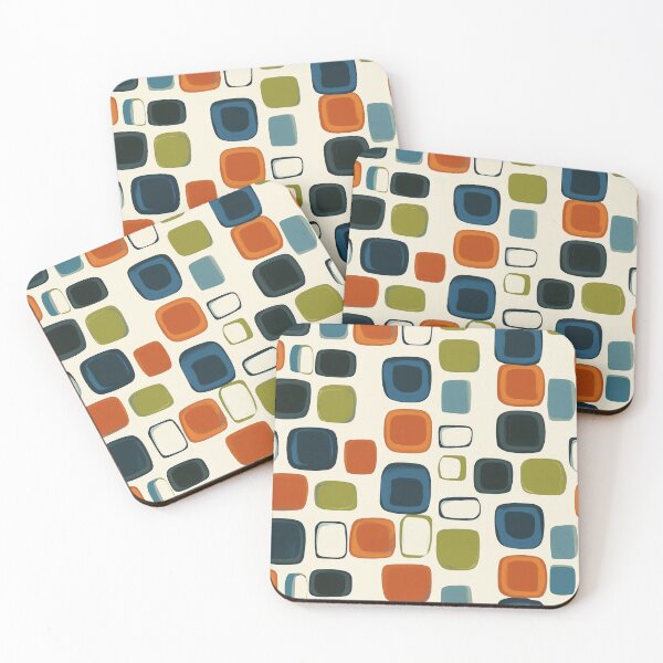 Item preview, 1950's 50's square pattern designed and sold by Milega.