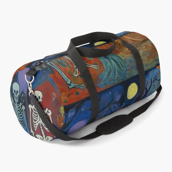 Item preview, Day of the Dead expressionist art painting designed and sold by Vintage Designs +.