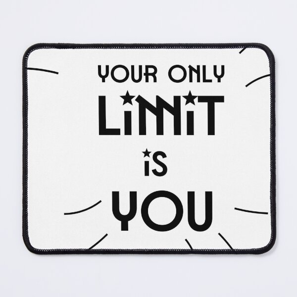 Item preview, Your Only Limit Is You – Motivational Wall Art designed and sold by Do-Art-Du.
