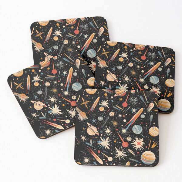 Item preview, Space motif, head in the stars designed and sold by Milega.