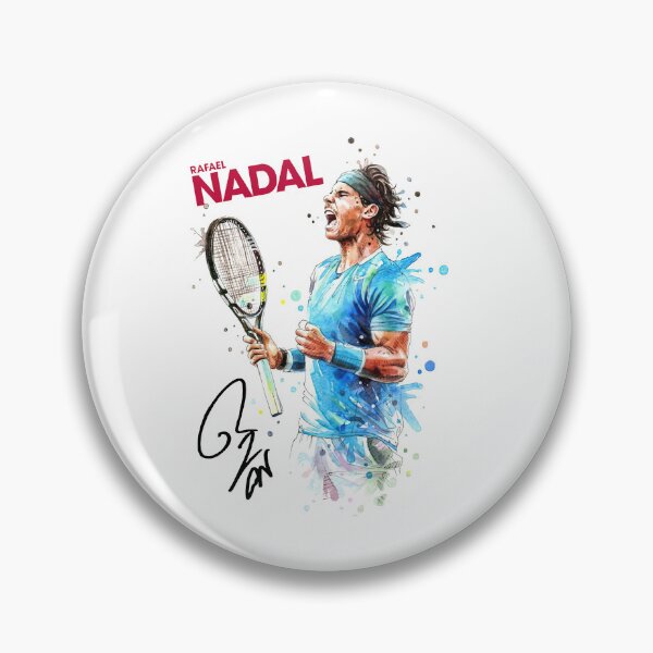 Item preview, Rafael Tennis Nadal Watercolor Art designed and sold by SheriPeroni.