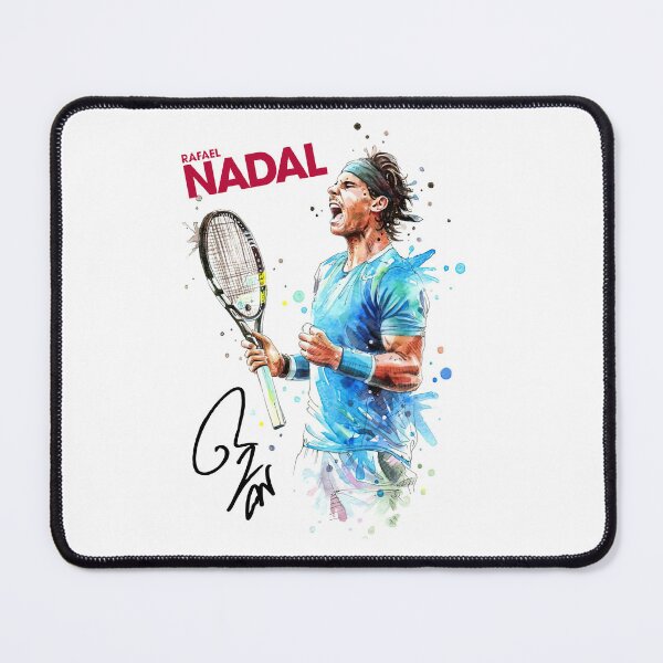 Item preview, Rafael Tennis Nadal Watercolor Art designed and sold by SheriPeroni.