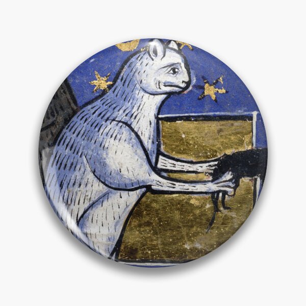 Item preview, Medieval Cat with rat gun designed and sold by elinaarbidane.