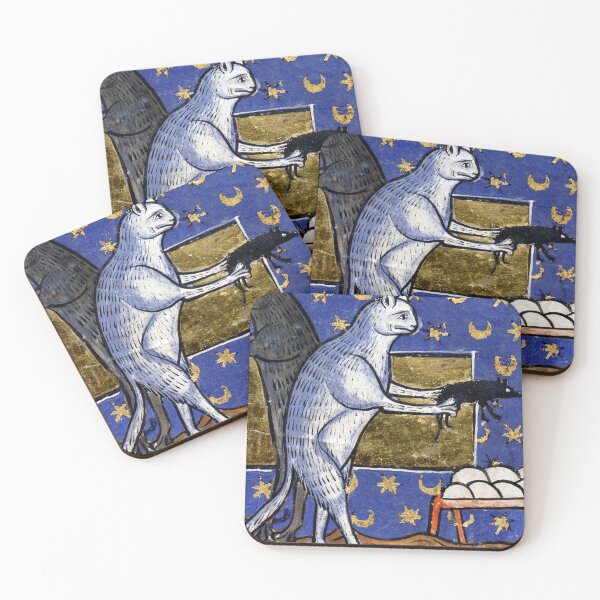 Item preview, Medieval Cat with rat gun designed and sold by elinaarbidane.