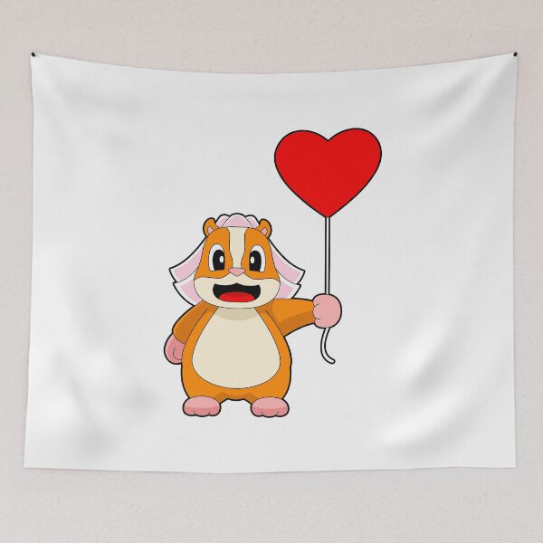 Item preview, Hamster Bride Heart Wedding designed and sold by Snabdesign84.