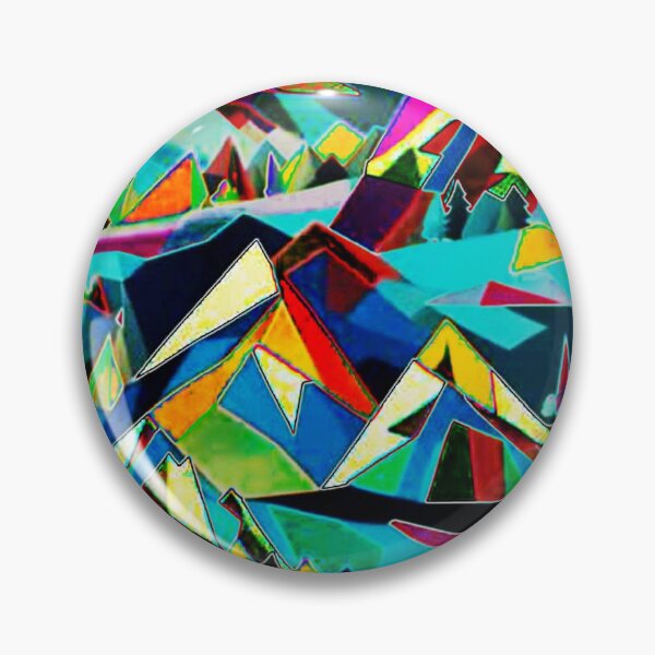 Item preview, Landscape of Peaks designed and sold by George Hutton Hunter.