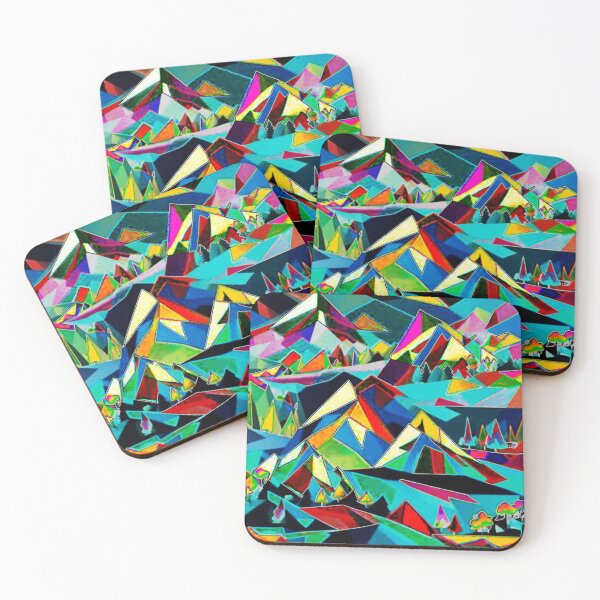 Item preview, Landscape of Peaks designed and sold by George Hutton Hunter.