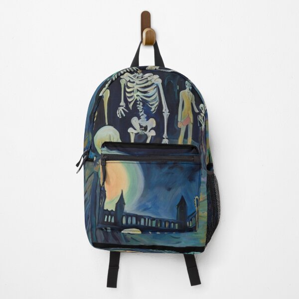 Item preview, Day of the Dead expressionist art painting designed and sold by Vintage Designs +.
