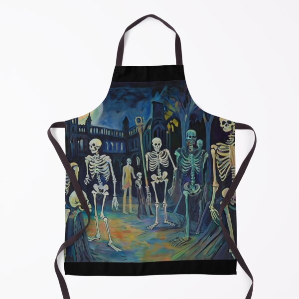 Item preview, Day of the Dead expressionist art painting designed and sold by Vintage Designs +.