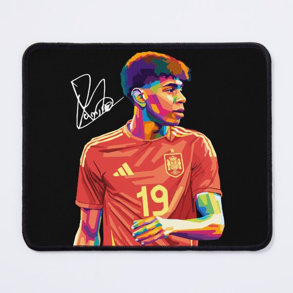 Item preview, Lamine Yamal Pop Art designed and sold by SiksisArt.