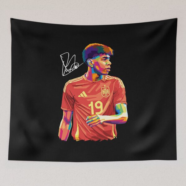Item preview, Lamine Yamal Pop Art designed and sold by SiksisArt.