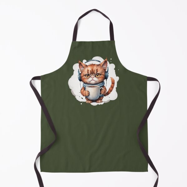 Item preview, Cute gloomy rusty tomcat designed and sold by VugArtShop.