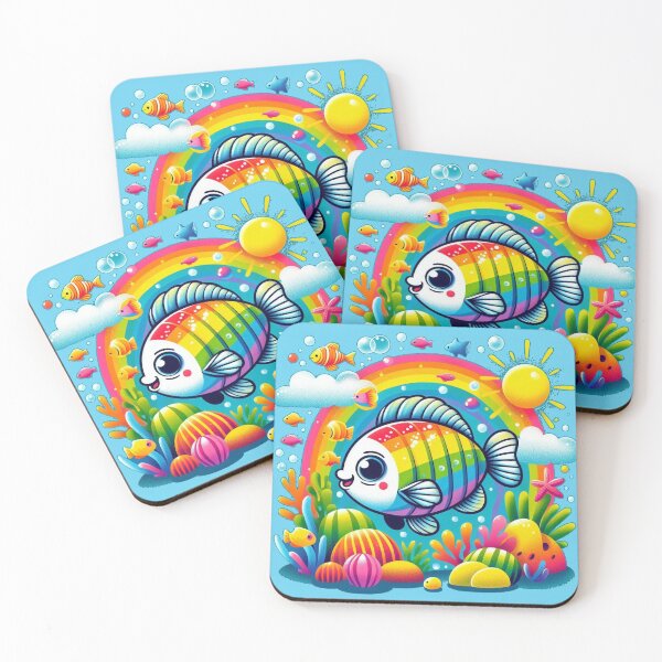 Item preview, Color Your World: The Radiant Rainbowfish designed and sold by communedesigns.