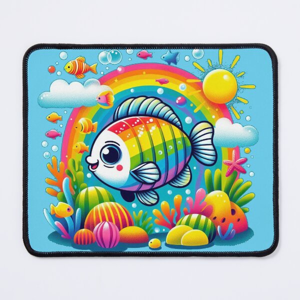 Item preview, Color Your World: The Radiant Rainbowfish designed and sold by communedesigns.