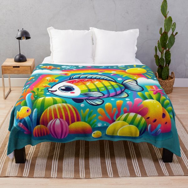 Item preview, Color Your World: The Radiant Rainbowfish designed and sold by communedesigns.